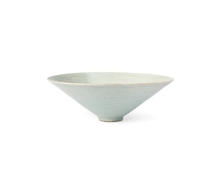 Bol conique chinois « phénix » de type qingbai, mo