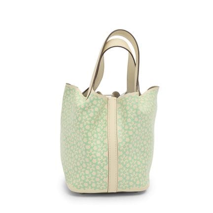 Hermès.

Sac à main Picotin Lock 18 « Lucky Daisy 