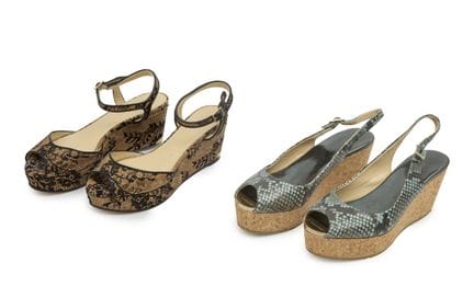 Eine Kollektion von Jimmy Choo.

Dazu gehören ein 