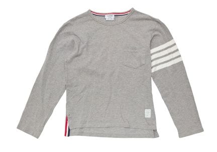 Thom Browne.

Haut à manches longues en piqué de c