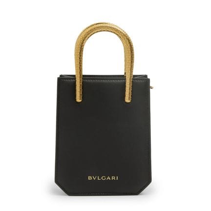 Bvgari.

Mini sac cabas Serpentine en cuir, confec