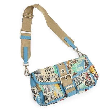 Prada.

Sac à bandoulière vintage en nylon « Tessu