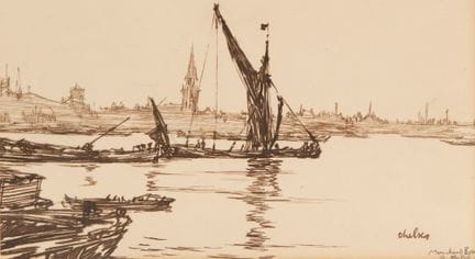 Sir David Muirhead Bone,
scozzese, 1876-1953-

Chi