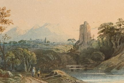 John Varley, OWS,
britannico, 1778-1842-

Due vedu
