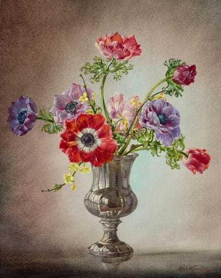 Cecil Kennedy,
Britannique, 1905-1997-

Anémones d