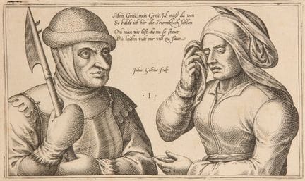 Julius Goltzius,
Dutch c.1550-1595-

Mein Greit; m