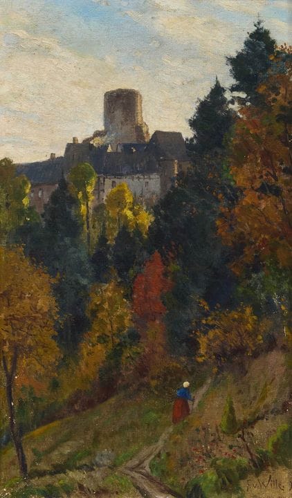 Fritz von Wille,
Allemand, 1860-1941-

Une paire d