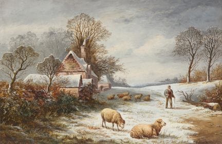 William P. Cartwright,
British 1864-1911-

A winte