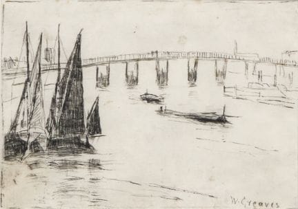Walter Greaves,
britannico, 1846-1930-

Veduta di 