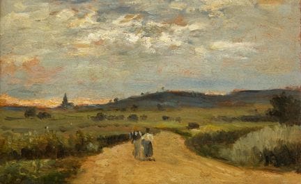 Stanislas Lépine,
Français, 1835-1892-

Paysage re