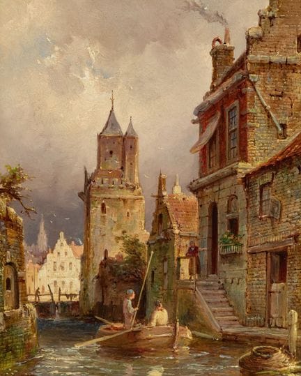 Pieter Cornelis Dommersen,
Dutch 1833/34-1918-

Bo