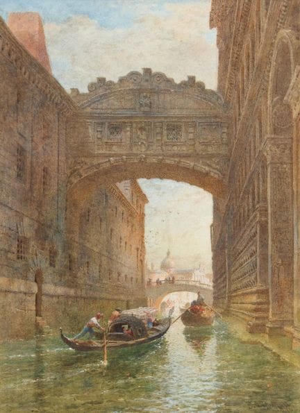 Edward Angelo Goodall, RWS,
britannico, 1819-1908-