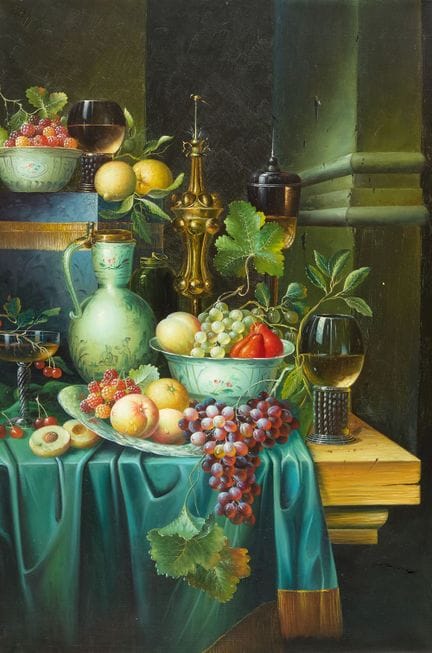 D'après Edward Ladell,
XXe siècle-

Nature morte a