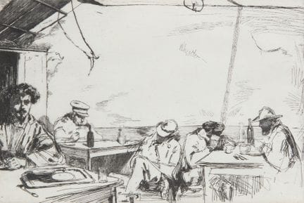 James Abbott McNeill Whistler, RBA,
americano, 183