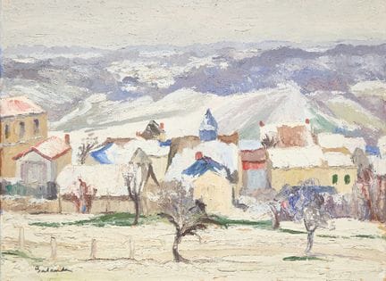 Gaston Balande,
francese, 1880-1970-

Il villaggio