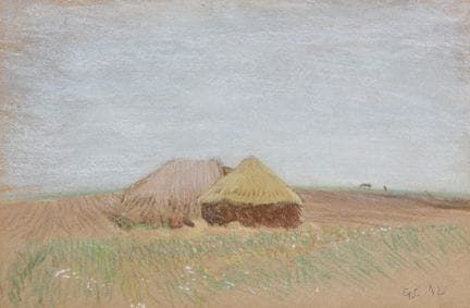 乔治·克劳森爵士，皇家艺术学院院士（RA）、皇家水彩画学会会员（RWS），
英国，1852-1944