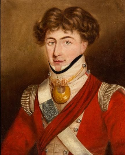 British School,
19th century-

Portrait of a gentl