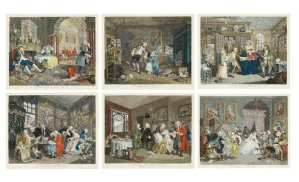 After William Hogarth, FRSA,
British 1697-1764-

M