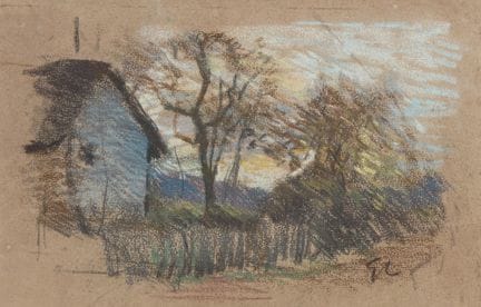 Sir George Clausen, RA RWS,
British 1852-1944-

Tr