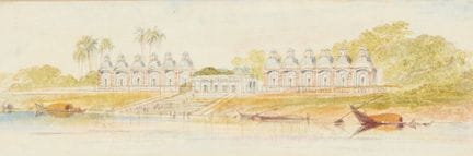 British School,
XIX secolo-

Terrazza di templi vi