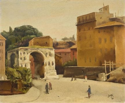 Luigi Surdi,
italiano, 1897-1959-

Scena di strada