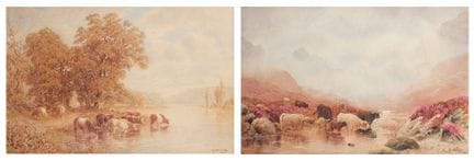 John Carlisle,
artista britannico attivo dal 1866 