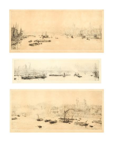 William Lionel Wyllie, RA,
britannico, 1851-1931-
