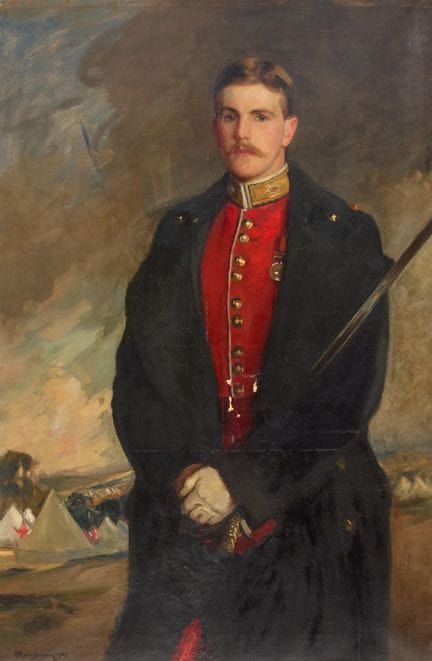 Henry Harris Brown, RP,
British 1864-1948-

Portra