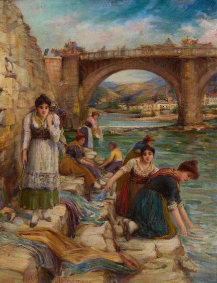Joseph Thomas Steadman,
British 1850-1938-

Washer