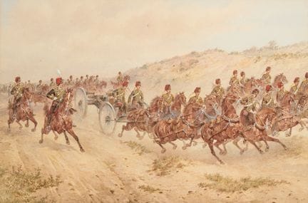 Orlando Norie,
britannico, 1832-1901-

Una squadra
