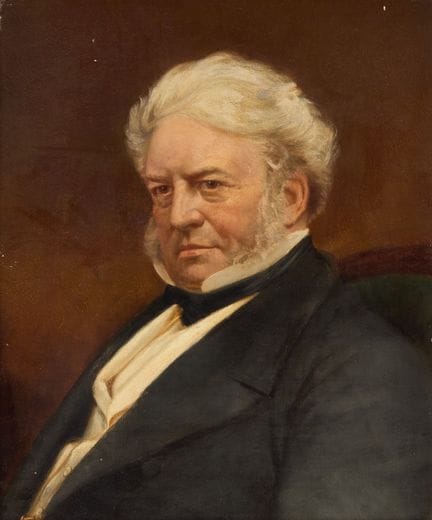 British School,
19th century-

Portrait of Thomas 