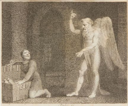 William Blake,
British 1757-1827-

The Miser and P