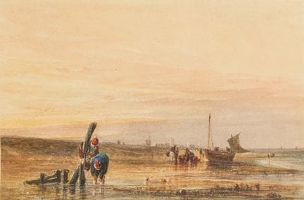 Thomas Lound,
britannico, 1801-1861-

Scena di spi