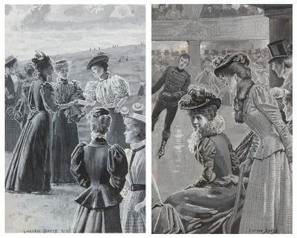 Lucien Davis, RI,
britannico, 1860-1941-

Due scen