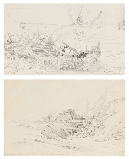 Edward William Cooke, RA,
britannico, 1811-1880-

