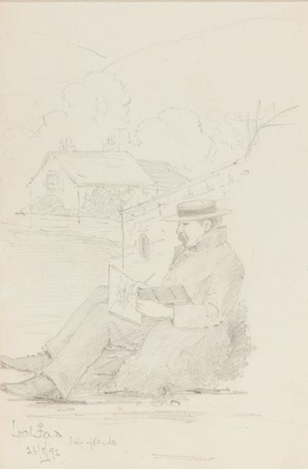 L. Owen,
artista britannico attivo dal 1855 al 190