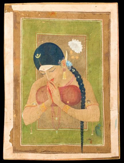 Nandalal Bose, indiano (1882-1966)
Senza titolo,

