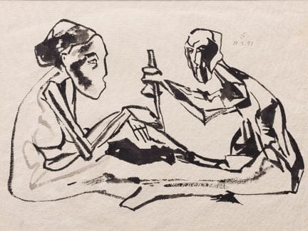 Somnath Hore, indiano, 1921-2006,
Senza titolo, 19