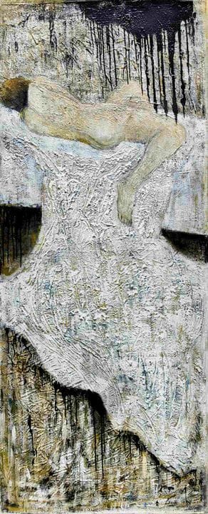 埃尔金·阿拉克巴尔利，阿塞拜疆人（生于1992年-）

《弃儿》，2020年

布面油画

206 