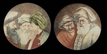 Ritratti di uomini ottomani o mullah,
Europa, seco