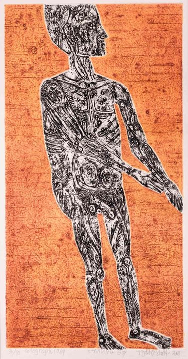 Jyotti Bhatt, indiano (n. 1934- )
Ragazzo in piedi