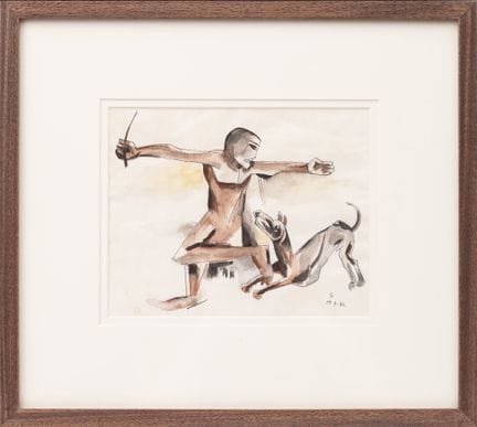 Somnath Hore, indiano (1921-2006)
Senza titolo, 19