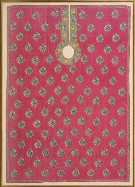 Tablier de barbier en soie (berber futasi),
Empire