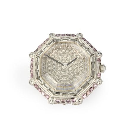 Gerald Genta. An octagonal shaped quartz custom di