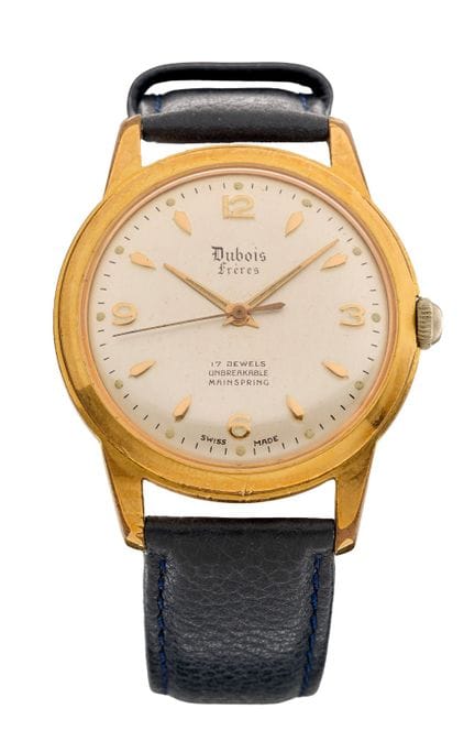 Dubois Frères. Orologio da polso a carica manuale 