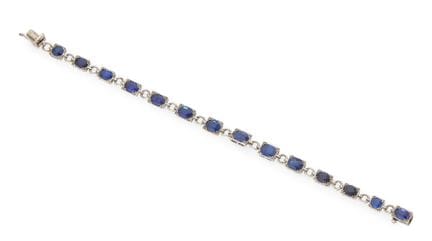Bracelet en saphirs du début du XXe siècle, compos