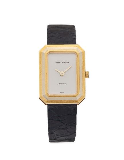 Harry Winston. An 18ct two colour gold small sized
