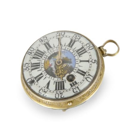 Viet, Londres. Montre de poche du début du XVIIIe 