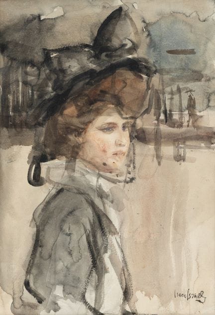 Isaac Israels (1865-1934)
Encantadora dama, con so