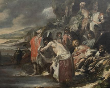 Jacob Hogers (1614–1656)
Naaman wäscht sich im Jor